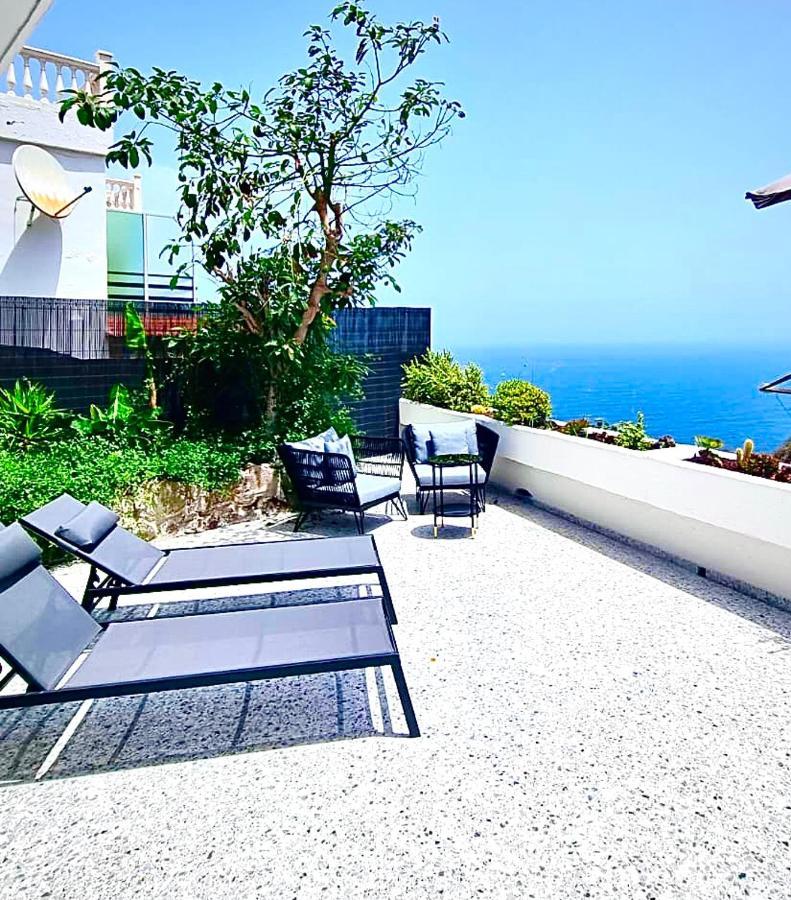 El Drago Apartment, Amazing Ocean & Cliff View Los Realejos Exterior photo